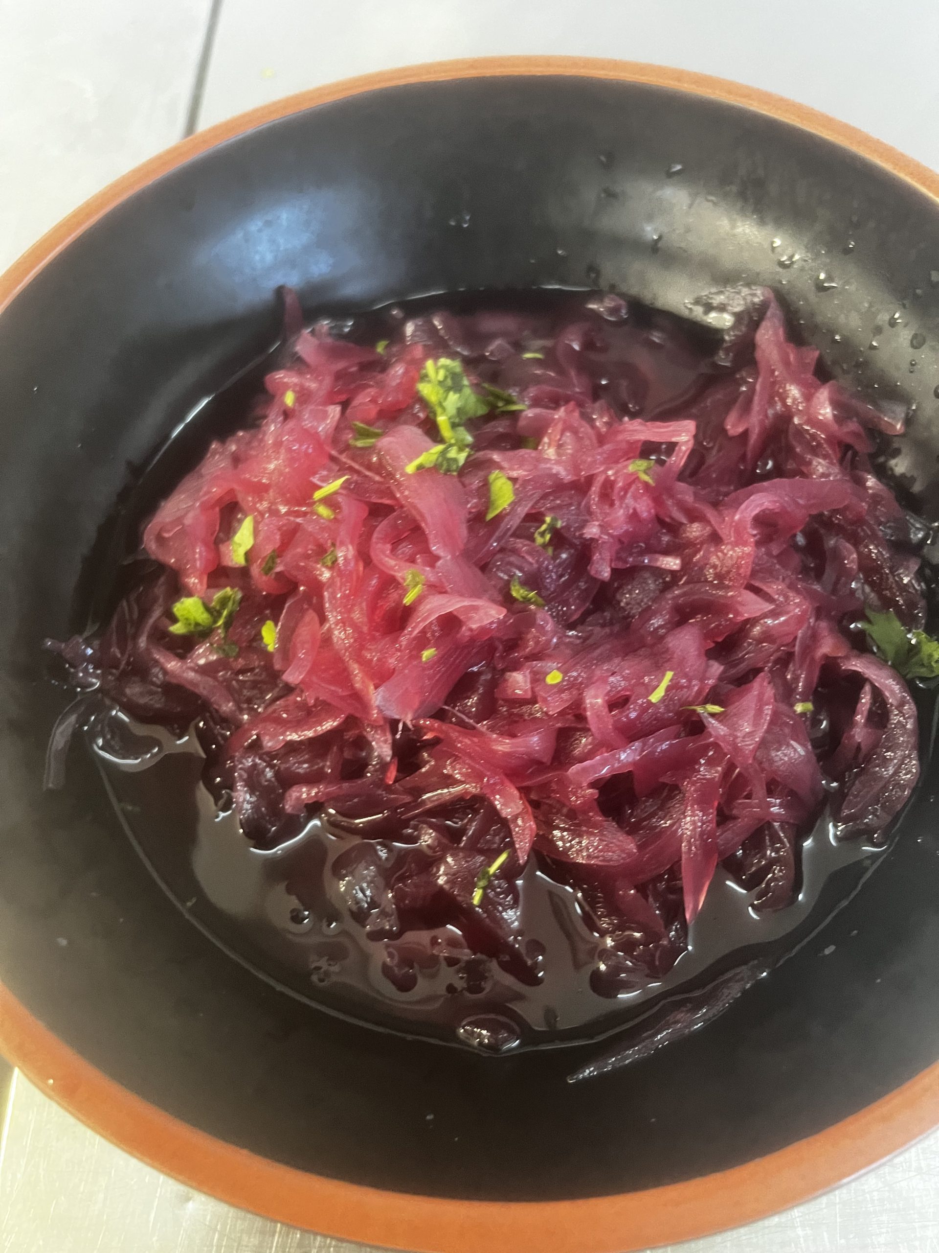Use Tropea red onion marmelade as an ingredient in other dishes