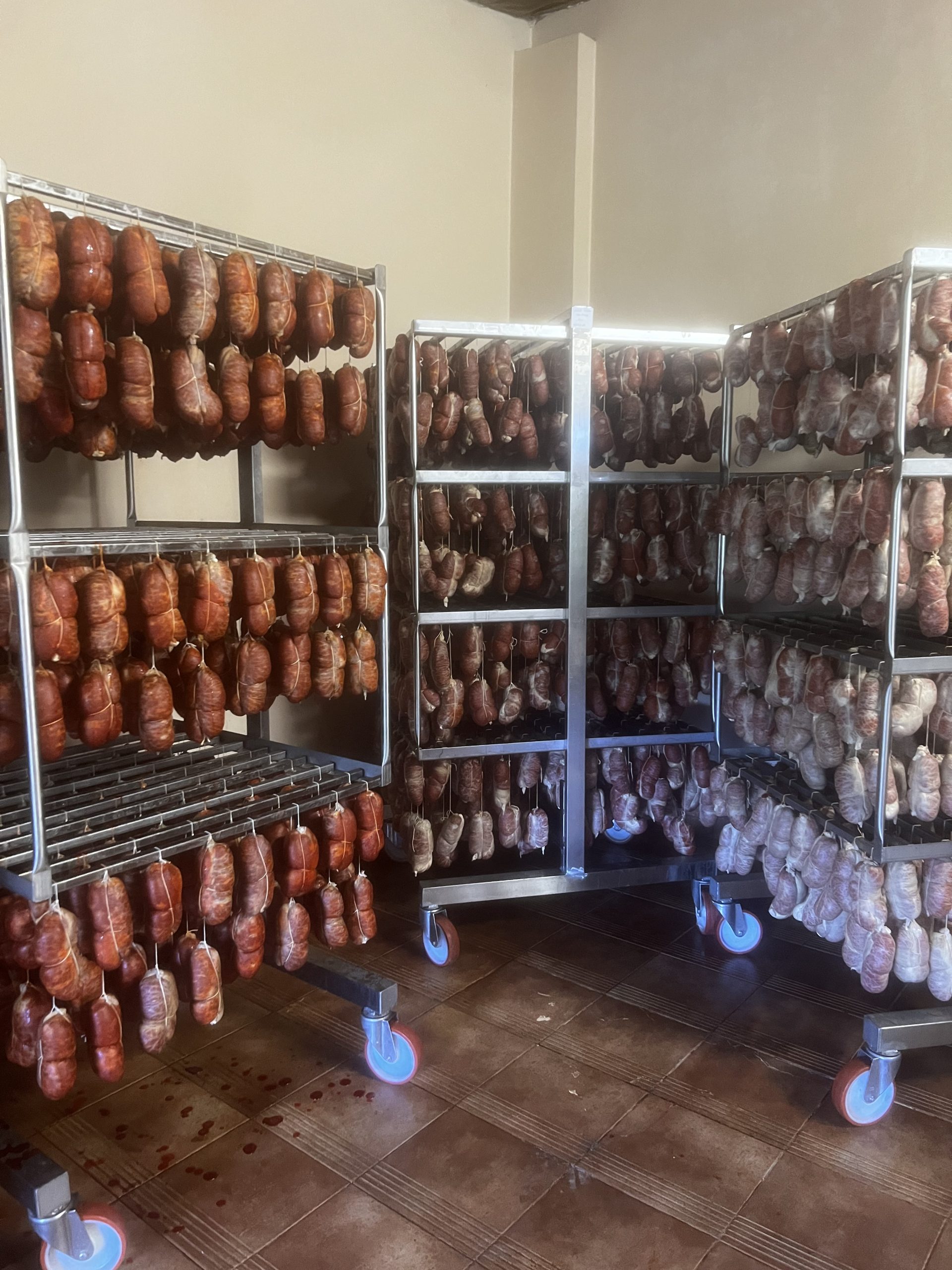 Calabrian flavour bomb aging nicely at Livasi, Spilinga