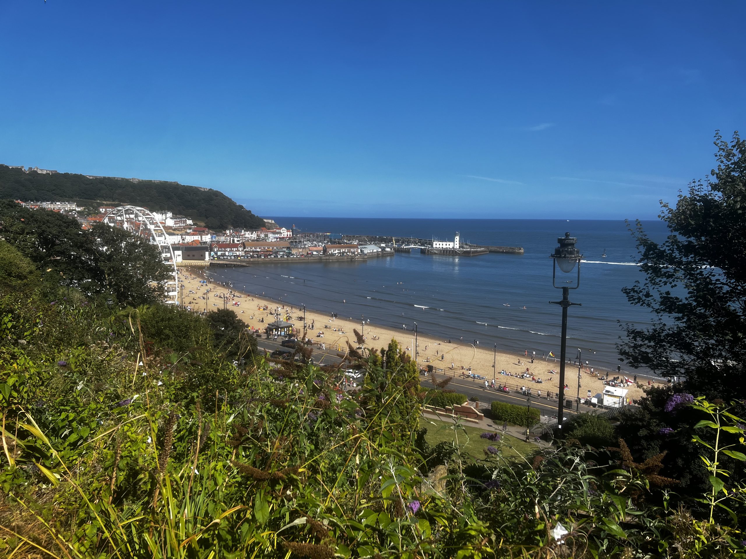 view over Scarborough beach